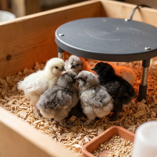 Spring Silkie chicks